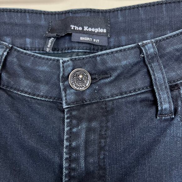The Kooples Short Fit Blue Soft Denim Jeans  Size 29 - Picture 5 of 9